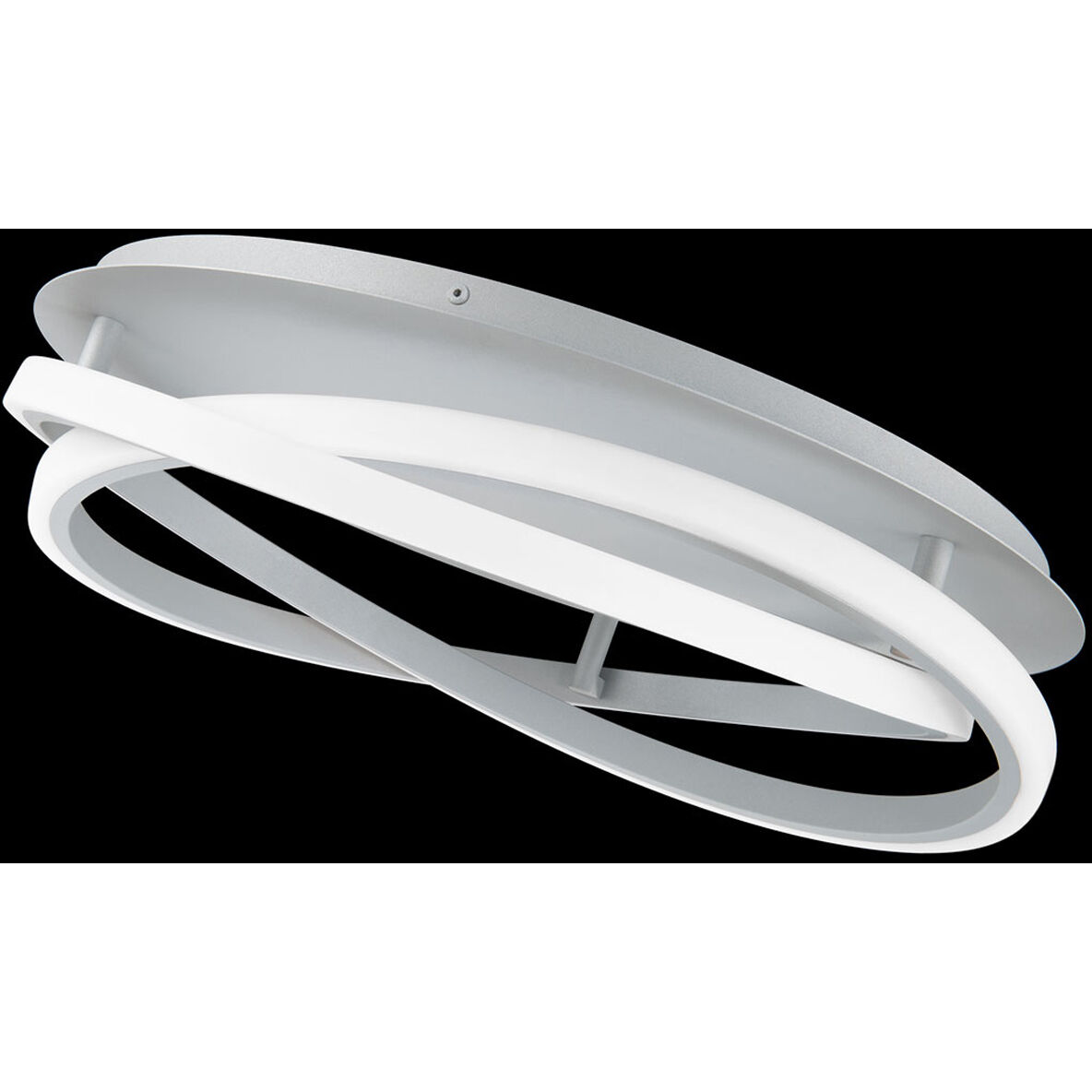 Veloce 1 Light 18 inch Titanium Flush Mount Ceiling Light