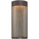 Rain LED 16 inch Bronze Outdoor Wall Light in 16in.