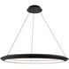 Modern Forms The Ring LED 36 inch Black Chandelier Ceiling Light in 3000K, 36in. PD-55036-30-BK - Open Box