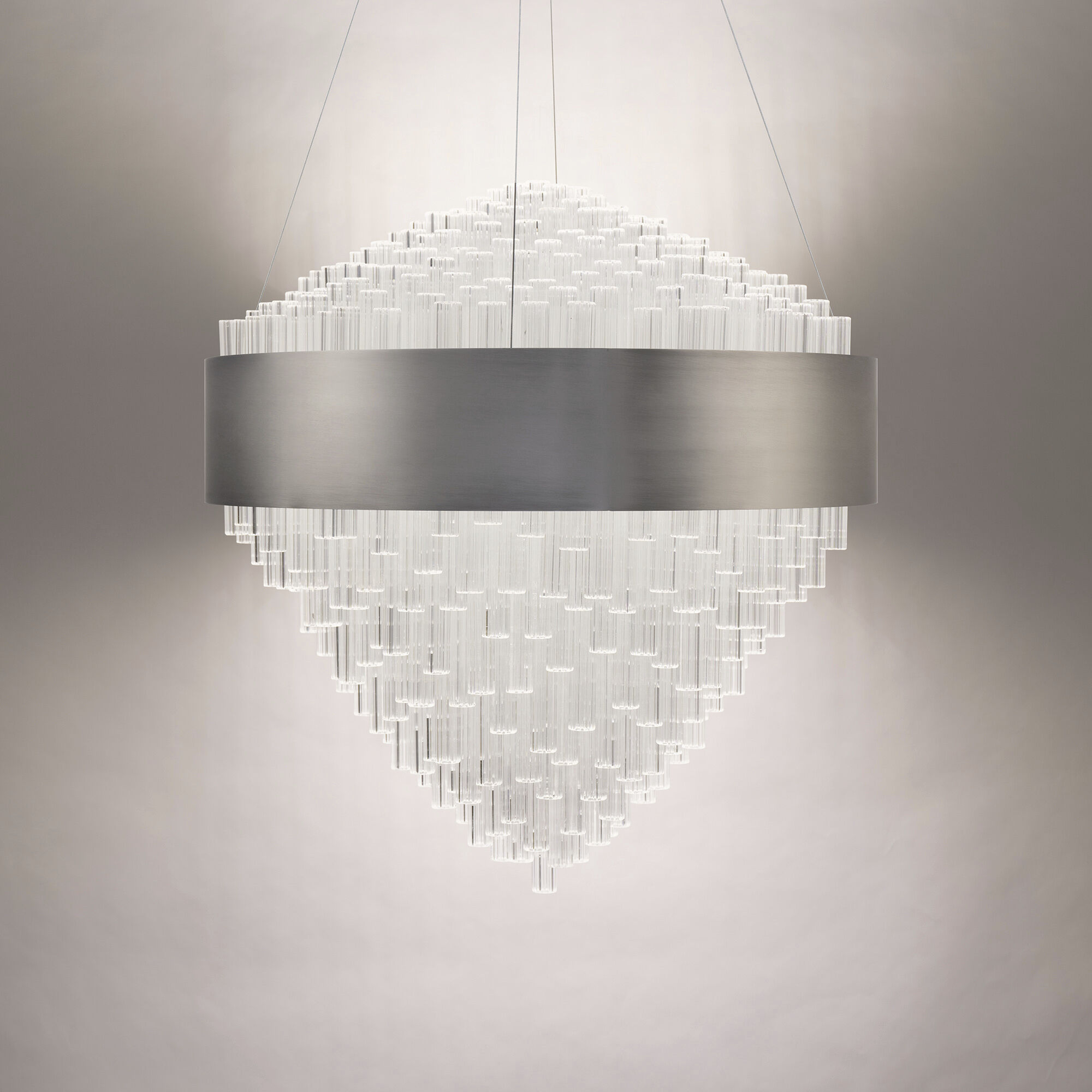 Luzerne 1 Light 26 inch Brushed Nickel Pendant Ceiling Light