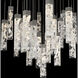 Minx 25 Light 28 inch Antique Nickel Multi-Light Pendant Ceiling Light