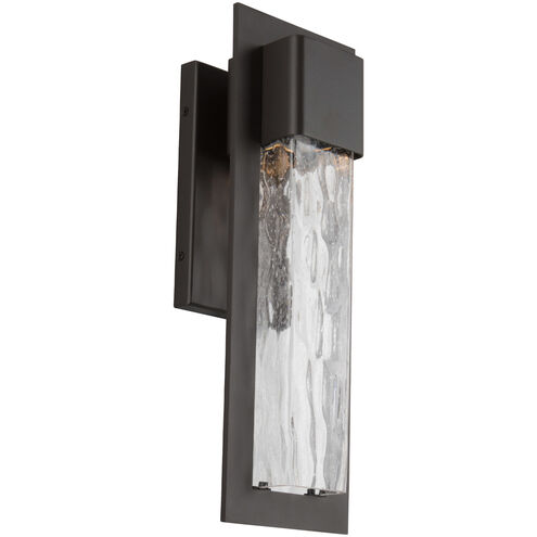 Mist LED 16 inch Bronze Outdoor Wall Light in 16in.