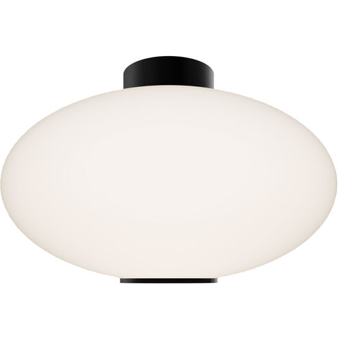 Illusion LED 22.1 inch Black Indoor Ceiling Lighting in 2700K