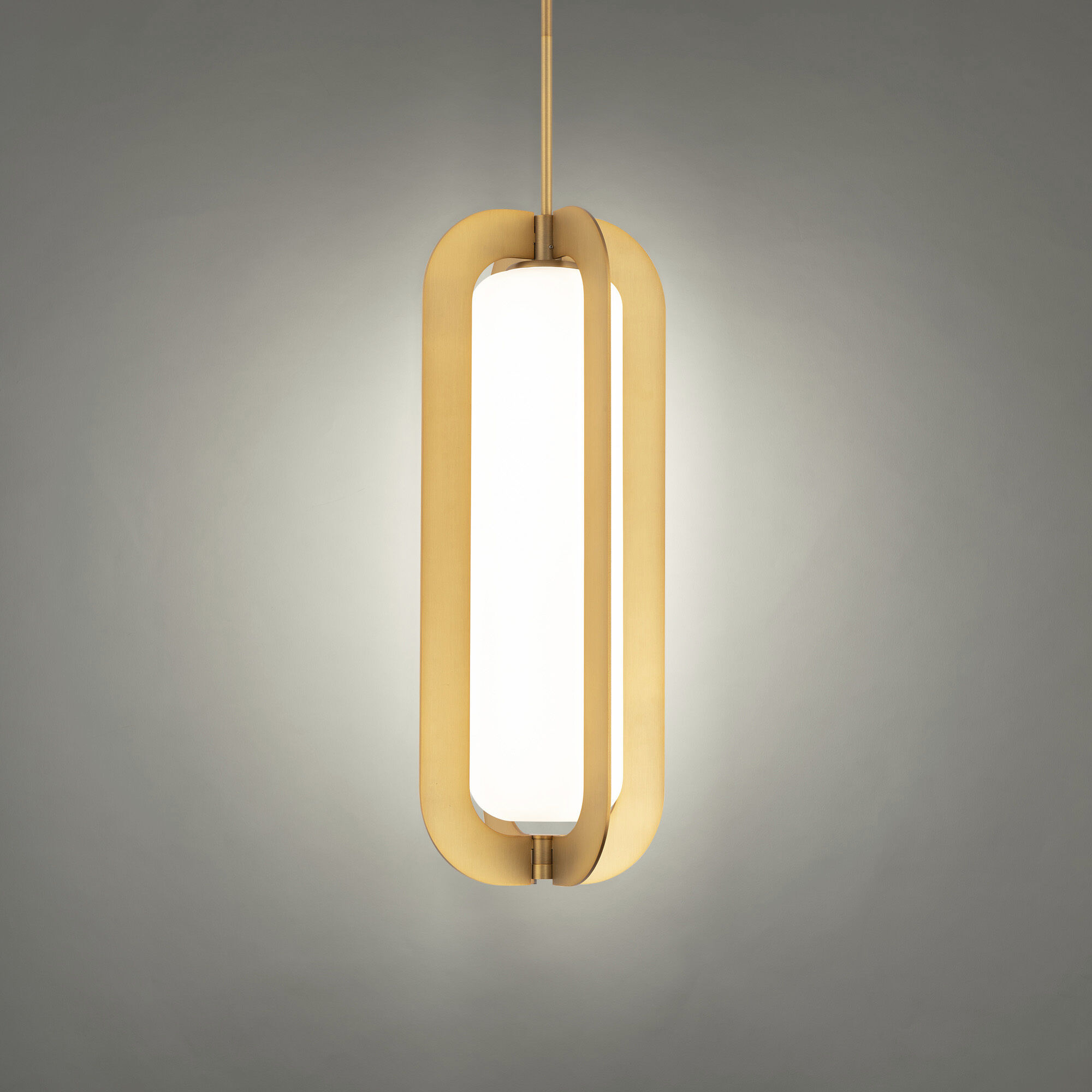 Echelon 1 Light 9 inch Aged Brass Pendant Ceiling Light