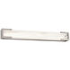 Frozen Zone LED 24 inch Brushed Nickel Bath Vanity & Wall Light