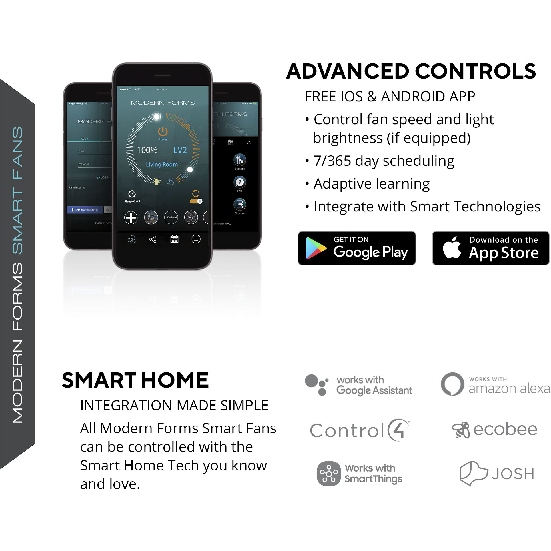 Aviator 54 inch Matte Black Flush Mount Ceiling Fan