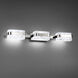 Forbes LED 27 inch Polished Nickel Bath Vanity & Wall Light in 27in.