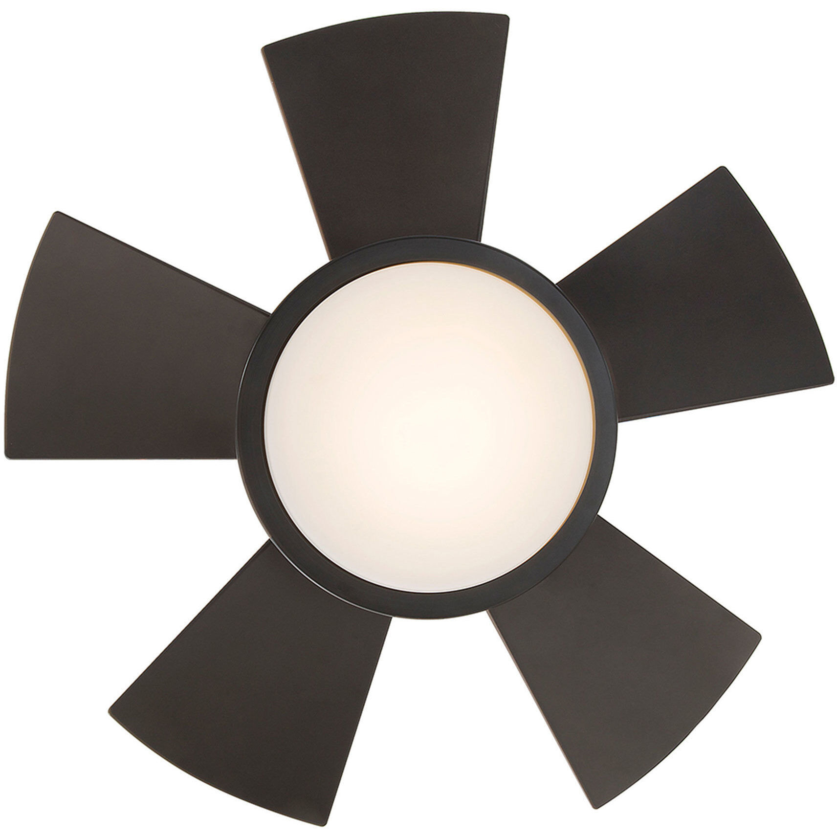 Vox 26 inch Bronze Downrod Ceiling Fan in 3000K