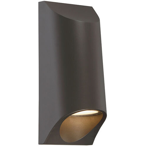 Mega LED 11 inch Bronze Outdoor Wall Light