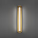 Iconix LED 28 inch Aged Brass Bath Vanity & Wall Light