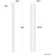 Krimp LED 48 inch Black Outdoor Wall Lighting