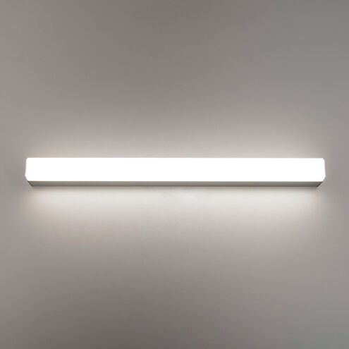 Lightstick LED 49 inch Brushed Aluminum Bath Vanity & Wall Light in 49in.