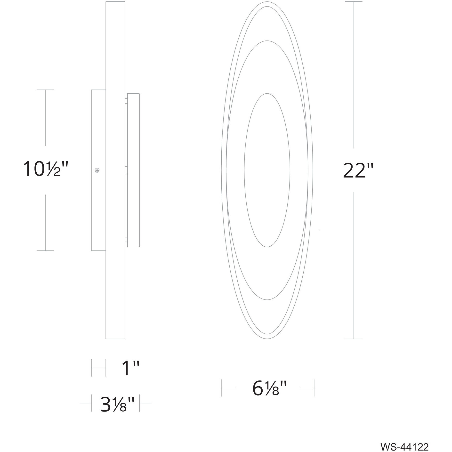 Valor LED 3.18 inch Bronze Gold Leaf ADA Wall Sconce Wall Light