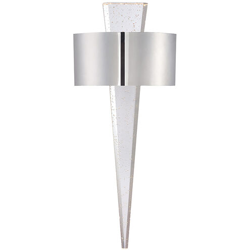 Palladian LED 3 inch Polished Nickel ADA Wall Sconce Wall Light in 10in.