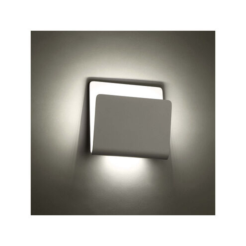 Fold LED 5 inch White ADA Wall Sconce Wall Light in 2700K