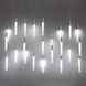 Magic LED 12 inch Polished Nickel Multi-Light Pendant Ceiling Light in 23, Linear