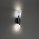 Kilt Wall Sconce Wall Light in 4000K, Black