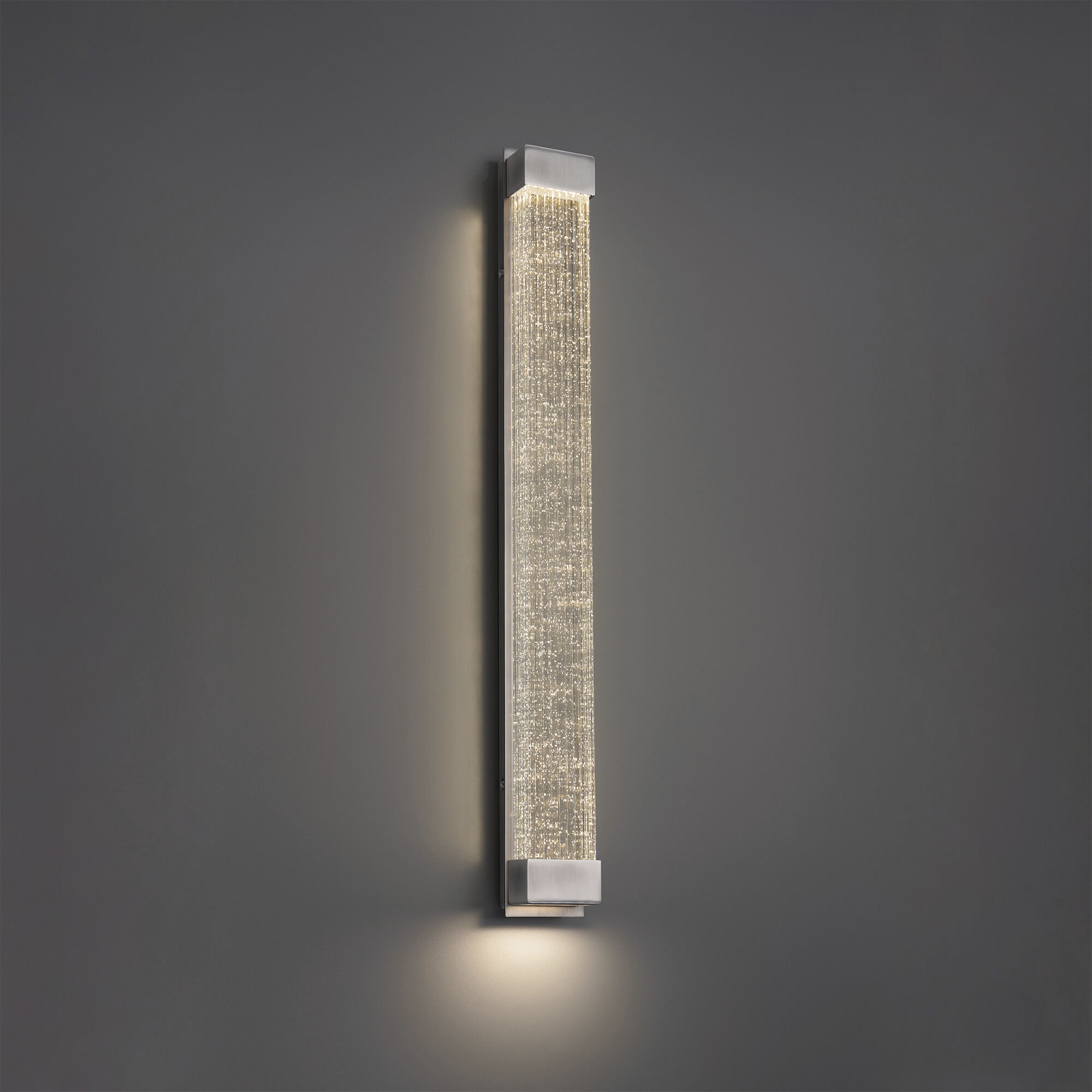 Tower Indoor Wall Lighting in Brushed Nickel