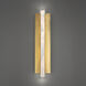 Rapper LED 2.5 inch Aged Brass ADA Wall Sconce Wall Light
