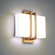 Downton Wall Sconce Wall Light in 2700K, Aged Brass