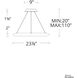 The Ring LED 24 inch Brushed Aluminum Chandelier Ceiling Light in 3000K, 24in.