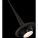 Hugo 1 Light 10.13 inch Black Mini Pendant Ceiling Light