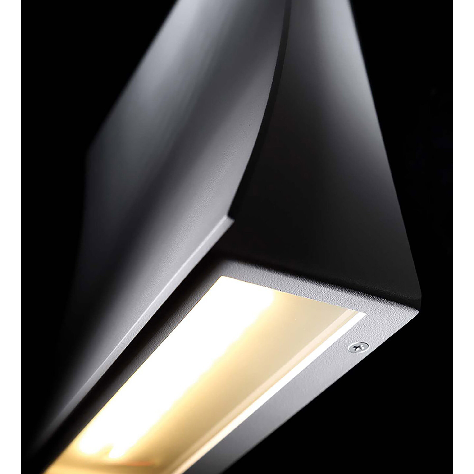 Slide Wall Sconce Wall Light in 3500K, Brushed Aluminum