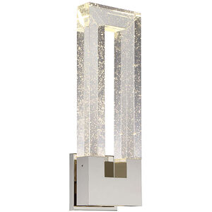 Chill LED 4 inch Polished Nickel ADA Wall Sconce Wall Light