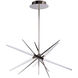 Stormy LED 48 inch Polished Nickel Pendant Ceiling Light