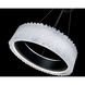 Rhiannon 1 Light 28 inch Black Chandelier Ceiling Light