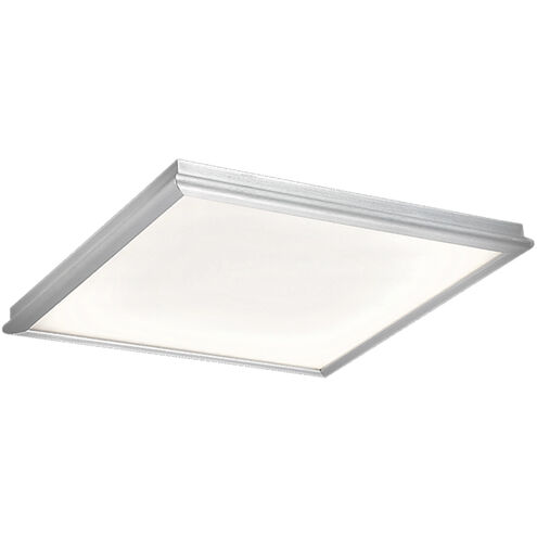 Neo LED 12 inch Brushed Aluminum Flush Mount Ceiling Light in 12in.