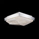 Kenji LED 11 inch Polished Nickel Flush Mount Ceiling Light