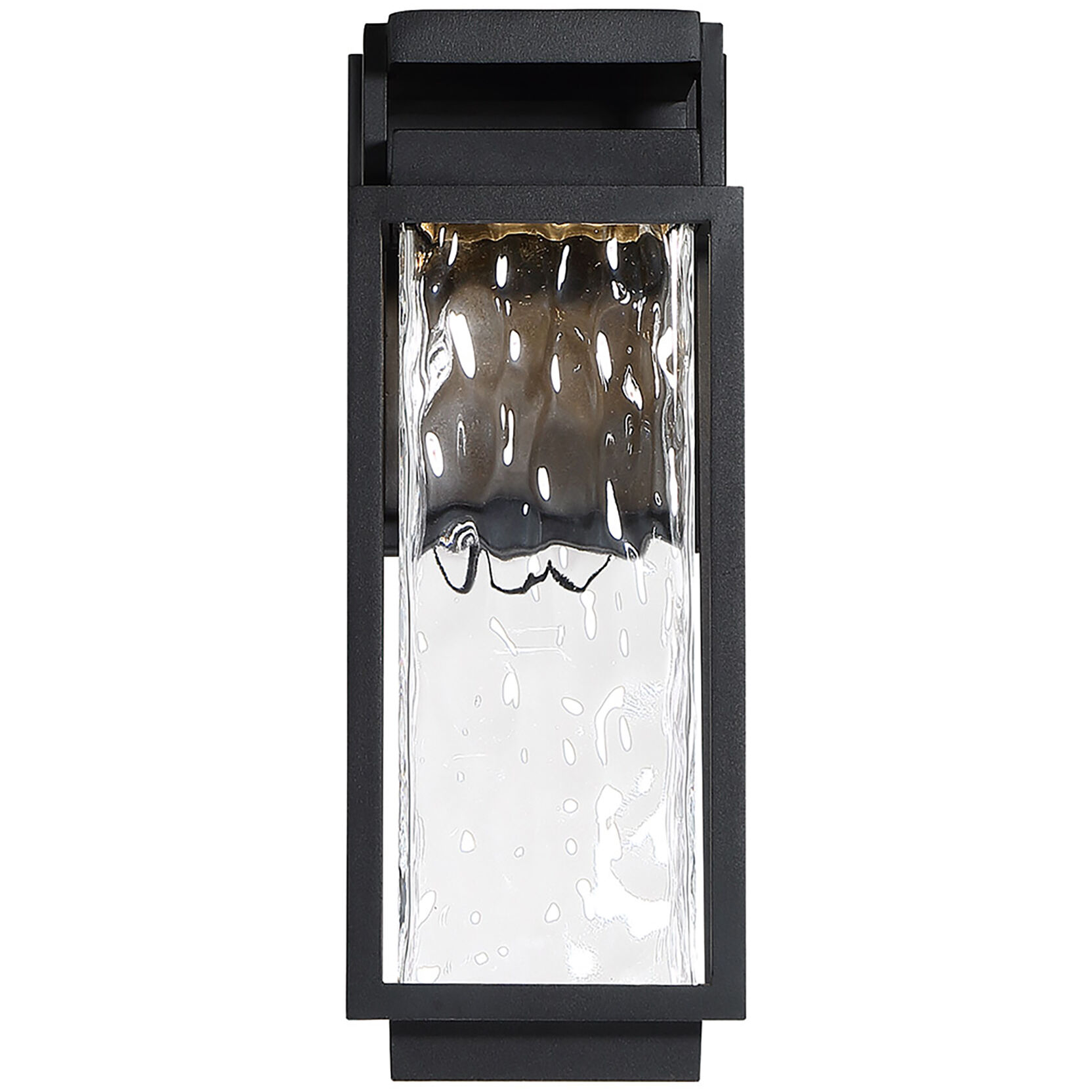 Modern Forms WS W41912 BK LED Outdoor Wall Light Two If by Sea Black