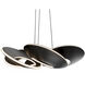 Planetarium LED 30 inch Black Pendant Ceiling Light