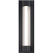 Chyzel LED 18 inch Black Outdoor Wall Lighting in 2700K
