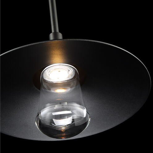 Suspense LED 10 inch Black Outdoor Pendant