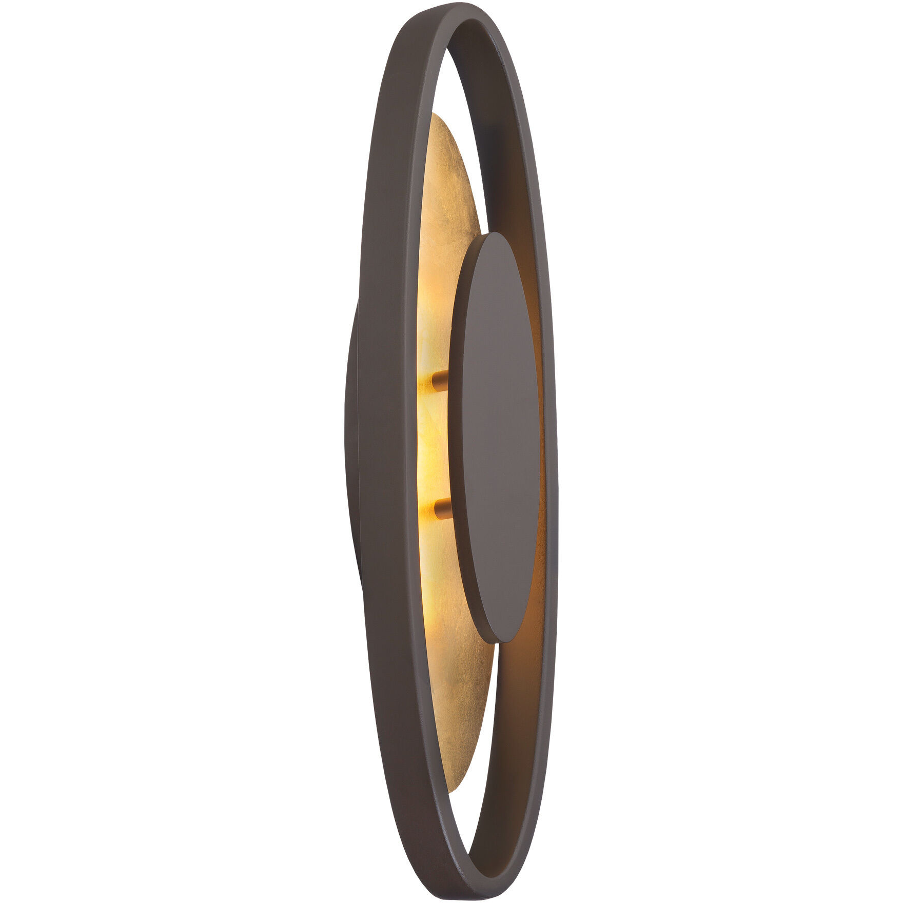 Valor LED 3.18 inch Bronze Gold Leaf ADA Wall Sconce Wall Light