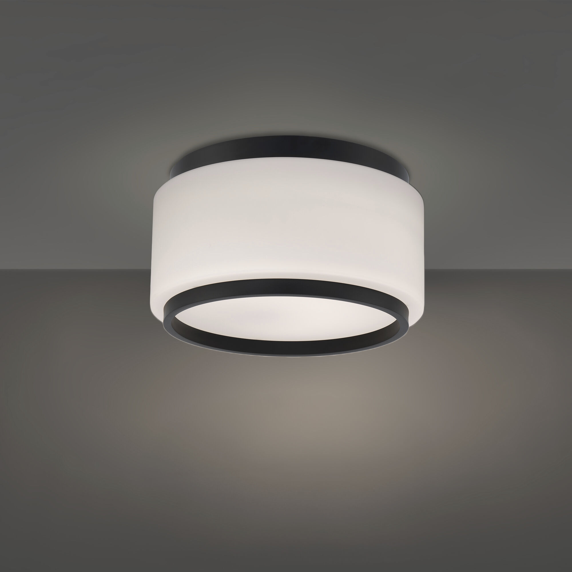 Preston LED 15.8 inch Black Indoor Ceiling Lighting in 4000K