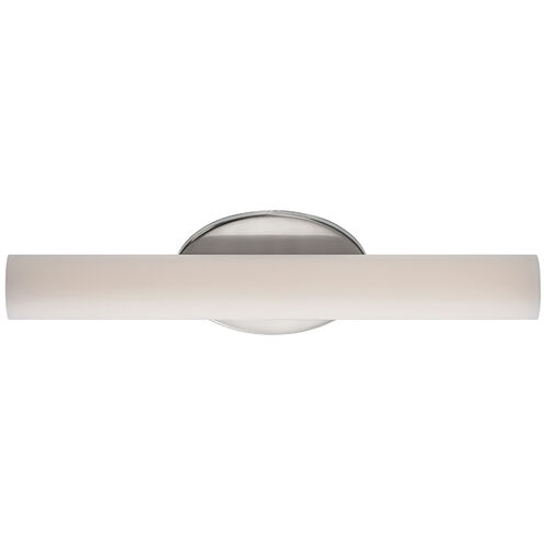 Loft LED 18 inch Brushed Nickel Bath Vanity & Wall Light in 2700K, 18in.