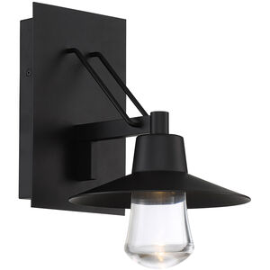 Suspense LED 11 inch Black Outdoor Wall Light in 11in.