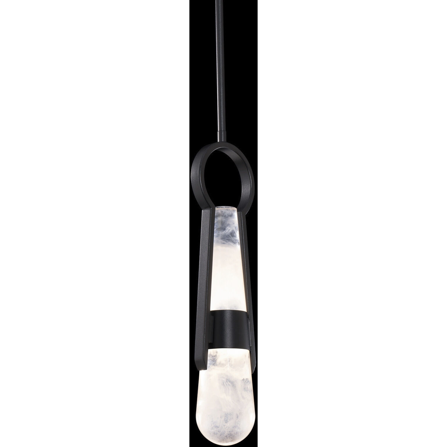 Modern Forms PD-96318-BK Ezra 2 Light 3.5 inch Black Mini