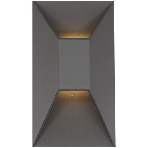 Maglev LED 6 inch Bronze Outdoor Wall Light in 3000K