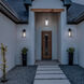 Cambridge 1 Light 6 inch Black Outdoor Pendant