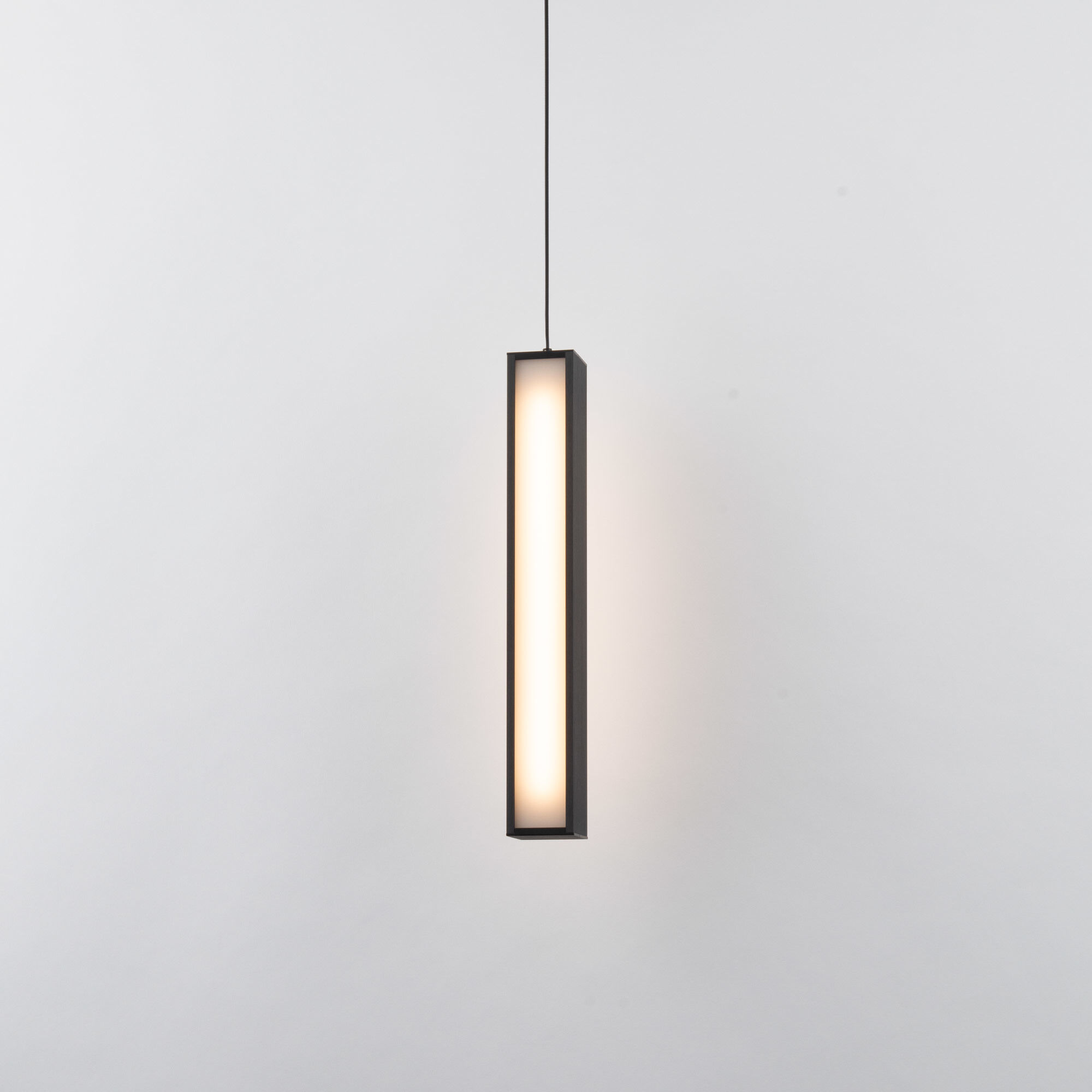 Chaos LED 7.13 inch Black Pendant Ceiling Light in 14in.