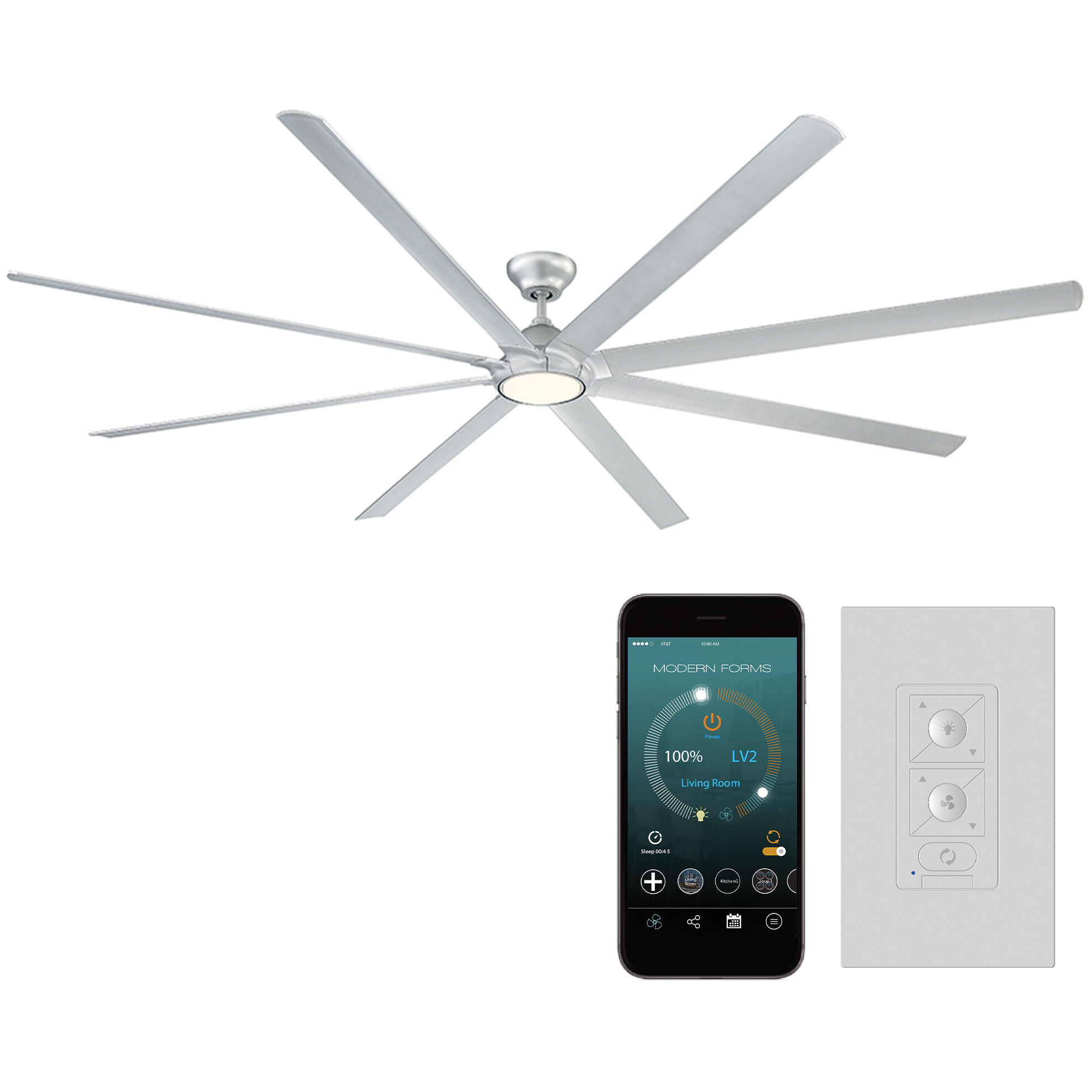 Hydra 120.00 inch Indoor Ceiling Fan