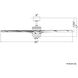 Wyndmill 65 inch Matte Black and Barn Wood with Barn Wood Blades Downrod Ceiling Fan in 2700K, Matte Black Barn Wood