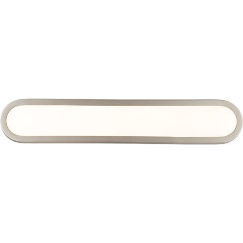 Argo LED 27 inch Brushed Nickel Bath Vanity & Wall Light in 27in.