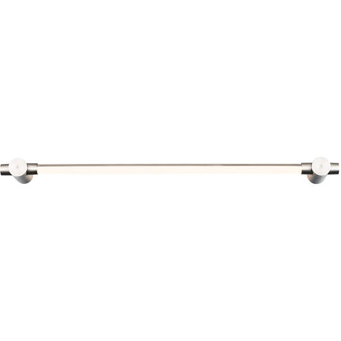 Cadence LED 27 inch Brushed Nickel Bath Vanity & Wall Light in 27in.
