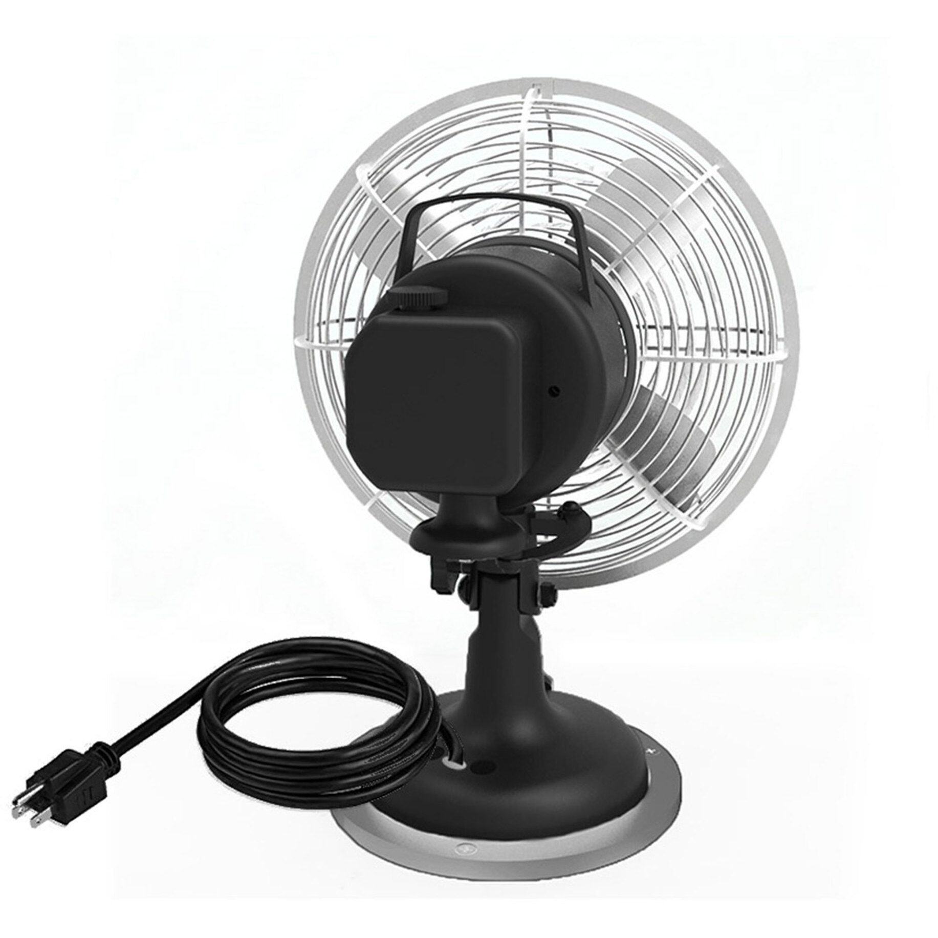 Julian Black 8 inch Portable Fan