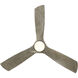 Zephyr 52 inch Graphite and Weathered Wood with Weathered Wood Blades Downrod Ceiling Fan in Graphite Weathered Wood, Smart Ceiling Fan